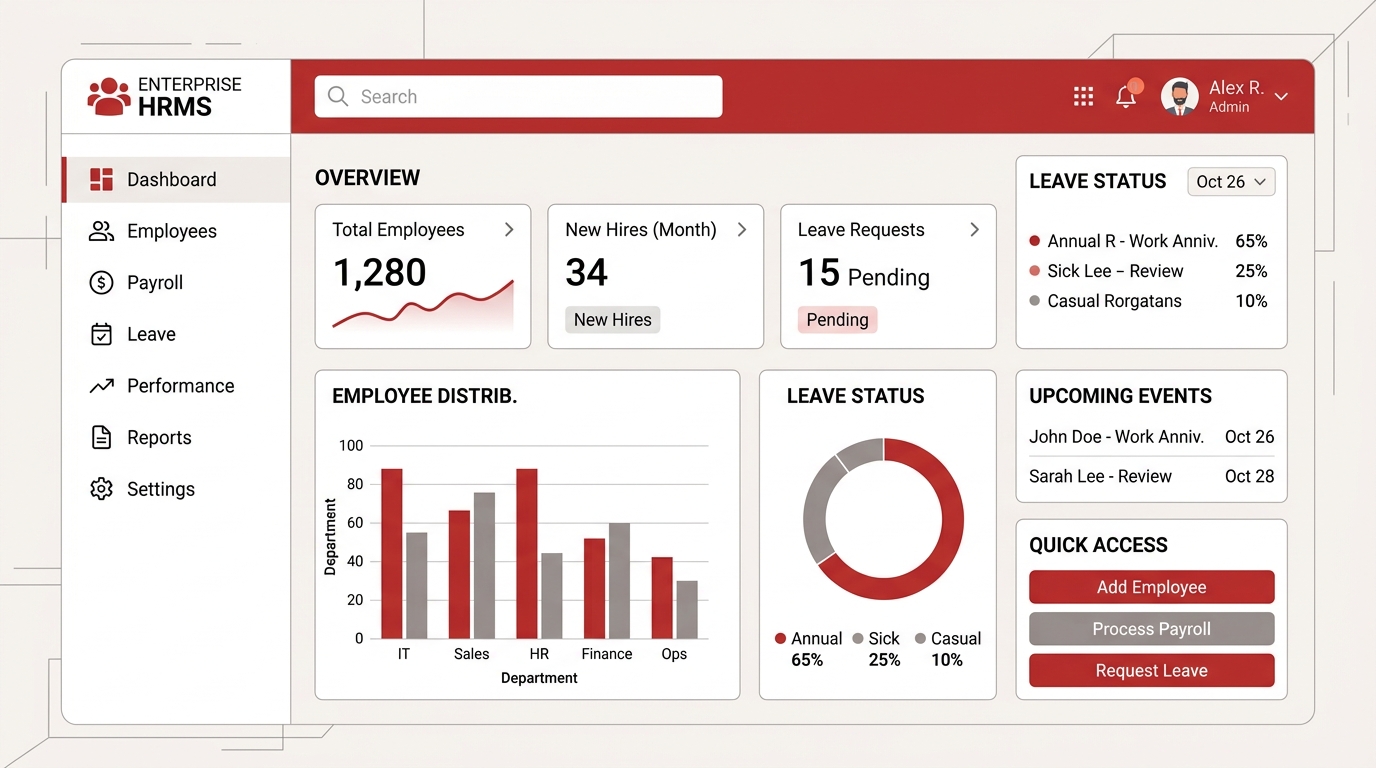 Migrating an Enterprise from Legacy HRMS to a Custom Tailored Solution with VIBE Coding